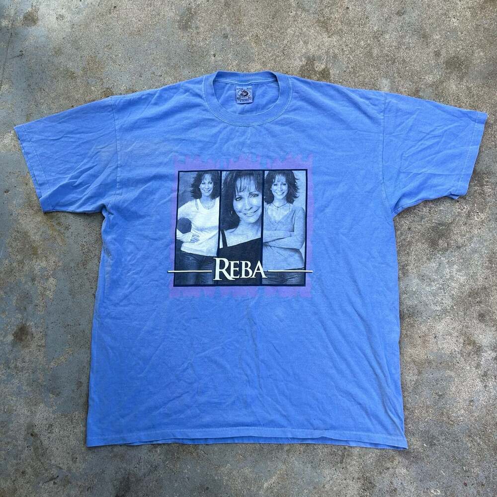 Vintage Reba McEntire Promotional Tour Graphic T-Shirt